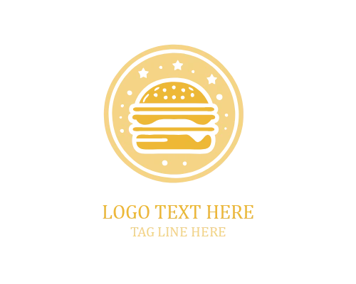 Cheese Burger Logo