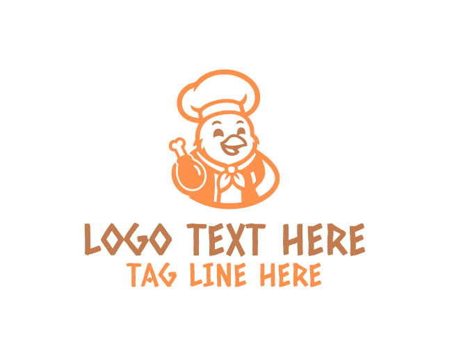 Chef Bear Mascot Logo