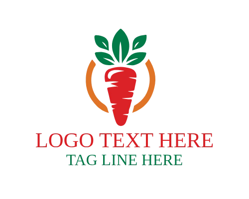  Chef Carrot Cooking Food Logo