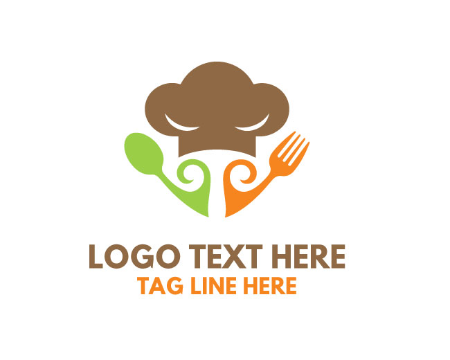 Chef Culinary Spoon Logo