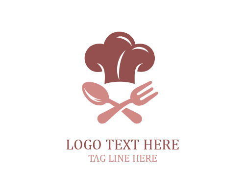 Chef Face Hat Logo