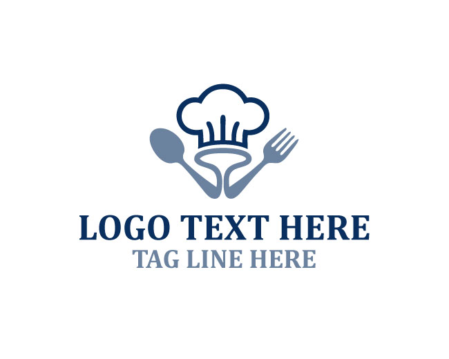  Chef Fork Culinary Logo