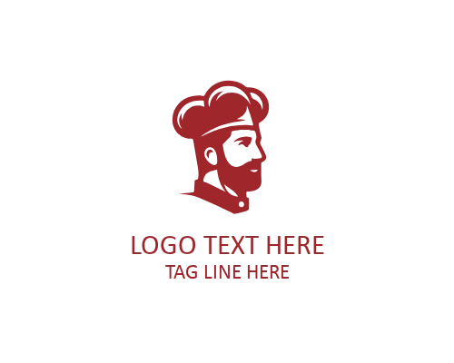 Chef Hat Badge Logo