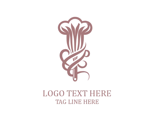 Chef Hat Circle Logo