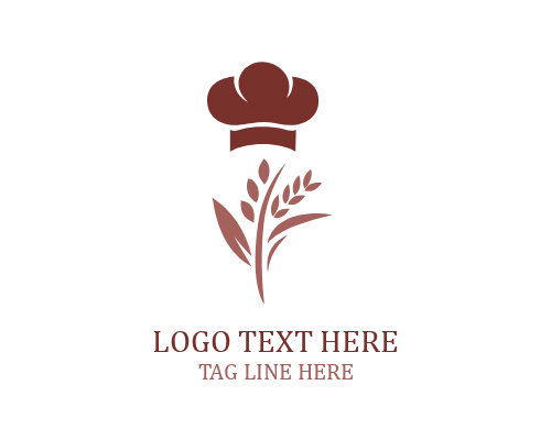 Chef Hat Flame Logo