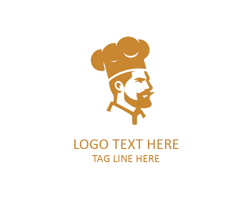 Chef Monogram Mark Logo