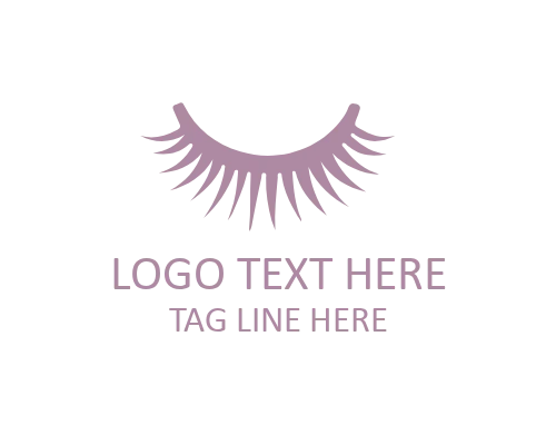 Chic Eyelash Salon Beauty Logo