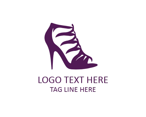 Chic High Heel Logo for Modern Luxury Fashion Brands