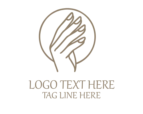 Chic Nail Icon Logo