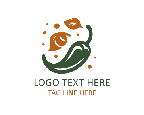 Chili Fork Logo for Restaurant and Kitchen Brands
