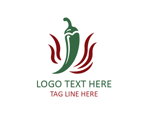 Chili Rope Outline Logo for Rustic Brands