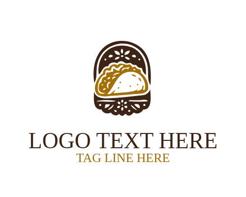 Chili Spice Mexican Emblem Logo