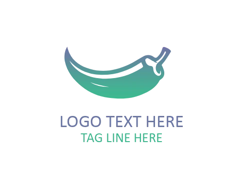 Chilli Pepper Vegetable Logo