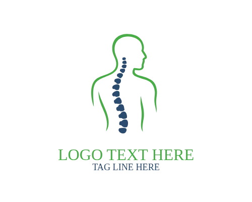 Chiropractor Advanced Spine Logo