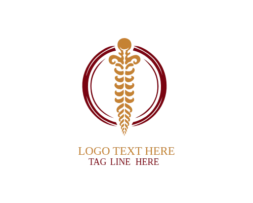 Chiropractor Core Alignment Logo