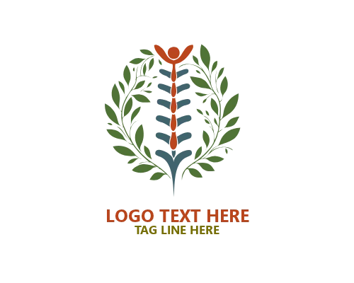 Chiropractor Pure Spine Logo