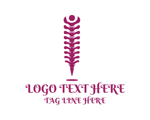 Chiropractor Spine Restore Logo