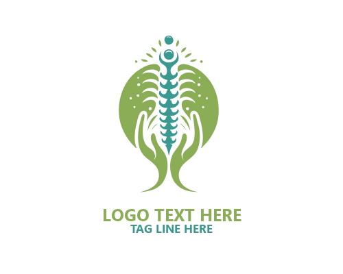 Chiropractor Total Spine Logo