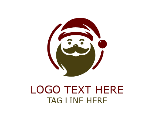 Christmas Tree Star Logo for Festive Holidays and Seasonal Branding