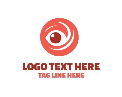 Circle Animal Eye Logo