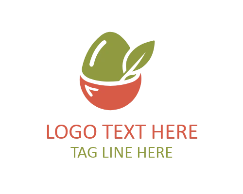 Circle Easter Egg Logo
