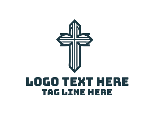 Circle of Light Cross Logo