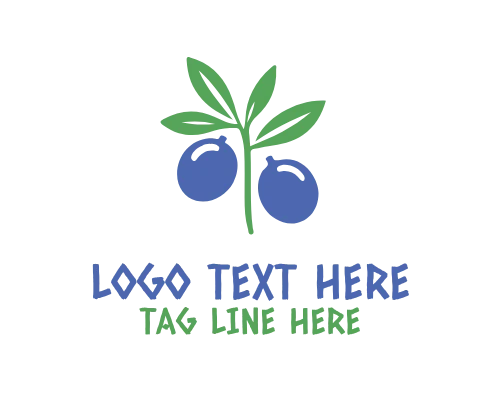 Circle Olive Tree Logo