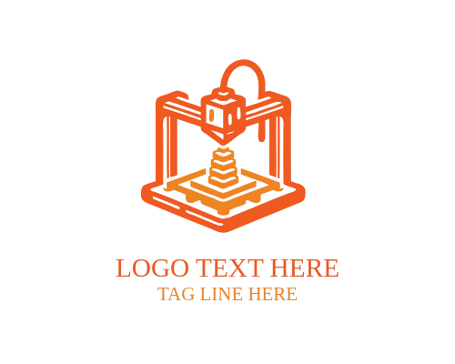 Circuit 3D Print Laser Logo