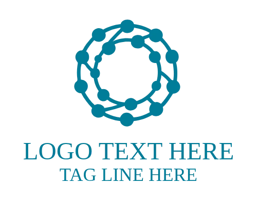 Circuit Line Technology Badge