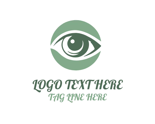 Circular Animal Eye Logo
