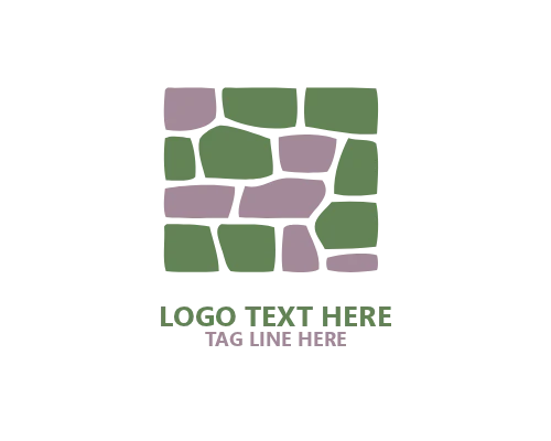 Circular Brick Masonry Logo
