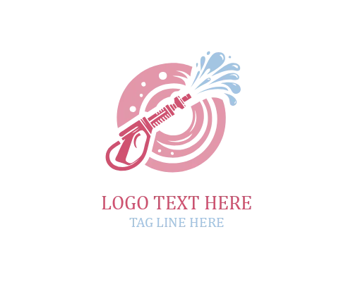  Circular Cleaning Badge Logo