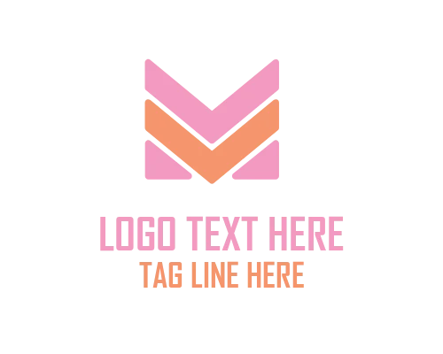 Circular Letter M Logo