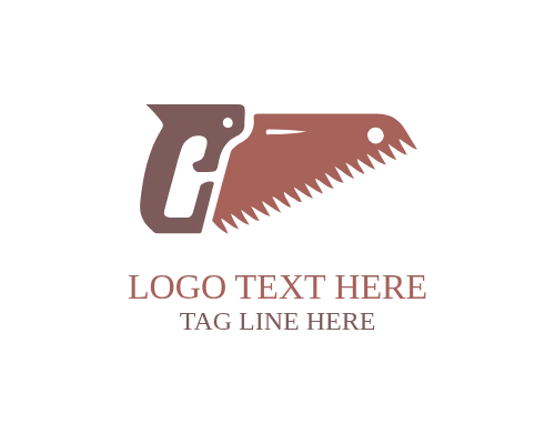  Circular Saw Carpenter Logo for Construction and Power Tool Brands