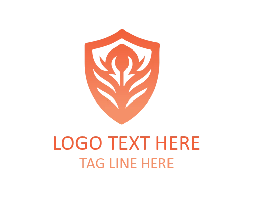  Circular Shield Logo