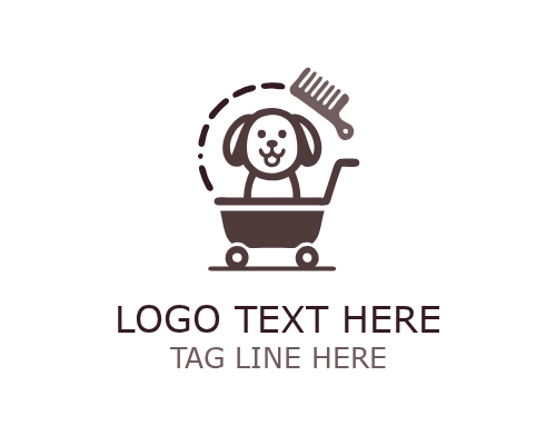 City Pet Grooming Logo