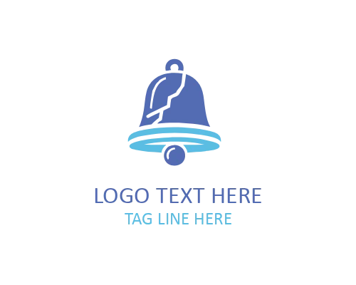 Classic American Liberty Bell Logo for Heritage and History Branding