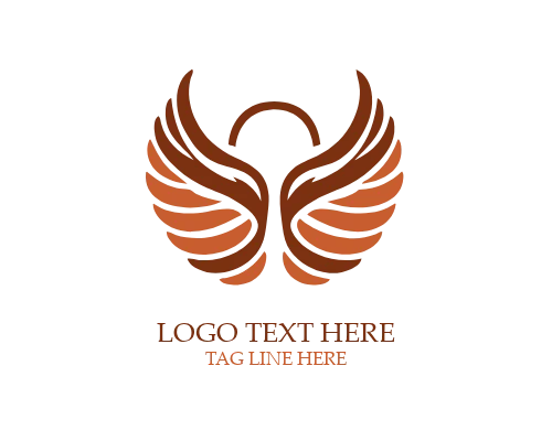 Classic Angel Wings Symbol