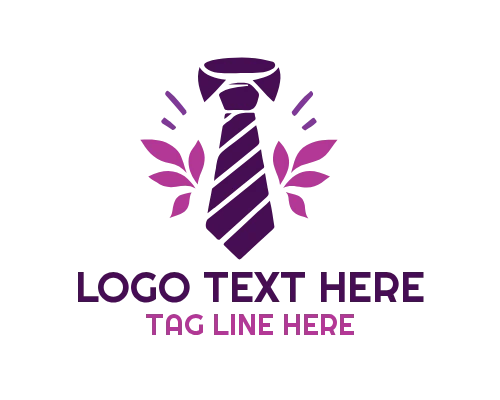 Classic Business Necktie Professional Logo