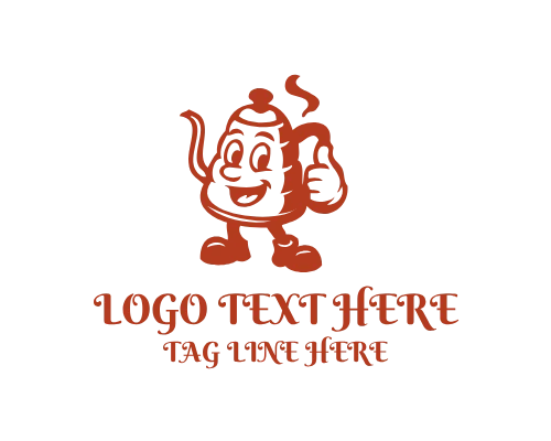Classic Coffee Mascot Logo