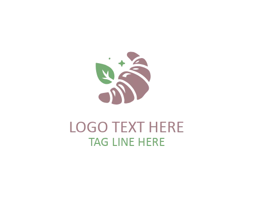 Classic Croissant Bakery Logo