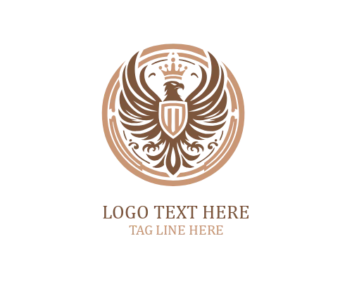Classic Eagle Crest Logo
