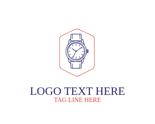 Classic Elegance Watch Logo