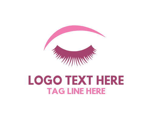 Classic Eyelash Beauty Salon Logo
