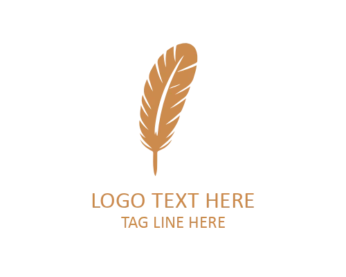 Classic Feather Pen Logo