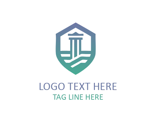  Classic Greek Column Logo for Architecture, History, and Design
