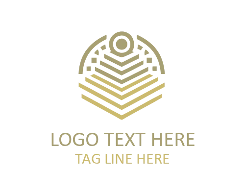 Classic Heritage Home Traditional Architecture Logo for Historic Branding