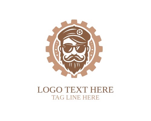 Classic Hipster Trade Logo