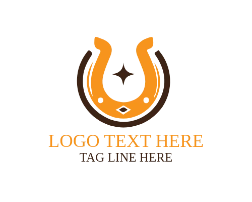 Classic Horse Shoe Outline