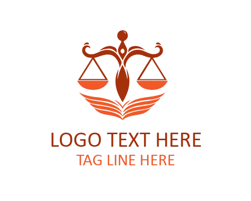 Classic Justice Scale Logo